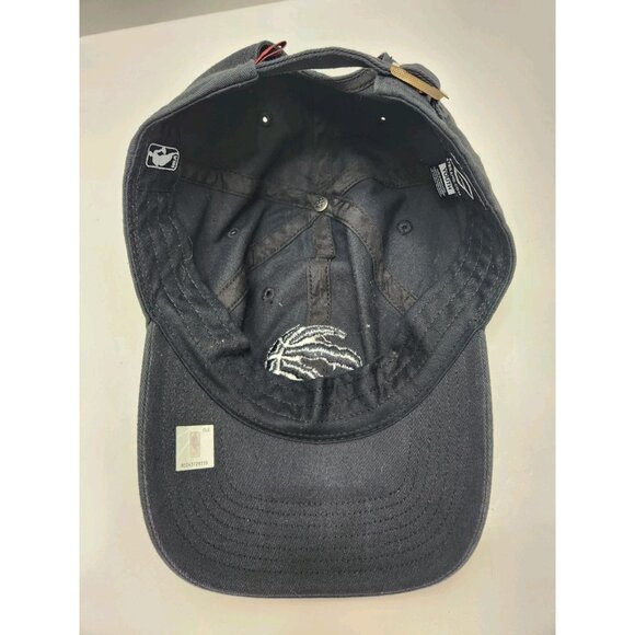 Toronto Raptors 47 Brand Black Adjustable Strapback Hat NBA Basketball Cap Youth - Picture 11 of 14